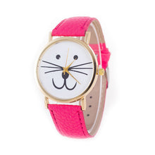 Load image into Gallery viewer, Mr. Whiskers Cat Watches 9 lives And 9 colors Vista Shops