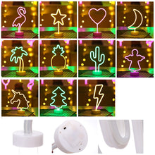 Load image into Gallery viewer, Tropical Nights Neon Deco Lights With Remote Control Vista Shops