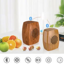 Load image into Gallery viewer, Wood Look Retro Bluetooth Speaker Vista Shops