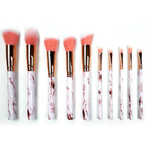 Load image into Gallery viewer, La Canica 10 In 1 Makeup Brush Set With Travel Friendly Container Vista Shops