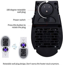 Load image into Gallery viewer, Personal Space Mini Heat Blaster With Remote Control Vista Shops