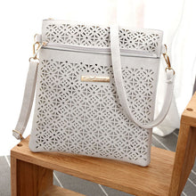 Load image into Gallery viewer, Blossomita Handbag With Cutout Flower Design Vista Shops