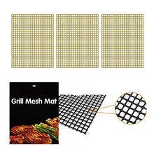 Load image into Gallery viewer, Grill Mesh Mat For Tailgating And Outdoor BBQ  3/PAK Vista Shops
