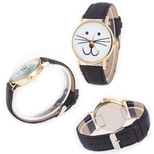 Load image into Gallery viewer, Mr. Whiskers Cat Watches 9 lives And 9 colors Vista Shops