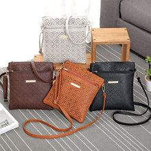 Load image into Gallery viewer, Blossomita Handbag With Cutout Flower Design Vista Shops