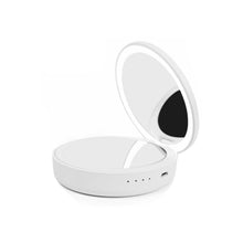Load image into Gallery viewer, Compact Mirror With Portable Phone Charger Vista Shops