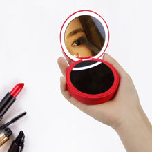 Load image into Gallery viewer, Compact Mirror With Portable Phone Charger Vista Shops
