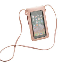 Load image into Gallery viewer, Multi Mini Transparent Phone And Credit Card Holder Cross Body Bag Vista Shops