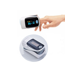 Load image into Gallery viewer, Fingertip Pulse Oximeter And Blood Oxygen Saturation Monitor With LED Display Vista Shops