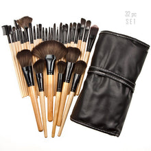 Load image into Gallery viewer, Sculptor 32 Piece High Quality Wooden Makeup Brush Set Vista Shops