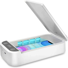 Load image into Gallery viewer, SaniCharge 3 in 1 Sanitize And Charge Your Cellphone Also Enjoy Aromatherapy Vista Shops