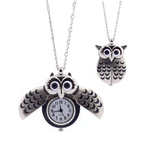 Load image into Gallery viewer, O My Owl Pendant Watch In Antique Gold Vista Shops