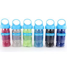 Load image into Gallery viewer, Natura Super Cool Bamboo Towel In A Bottle - 2 PK Vista Shops