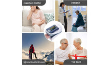 Load image into Gallery viewer, Fingertip Pulse Oximeter And Blood Oxygen Saturation Monitor With LED Display Vista Shops