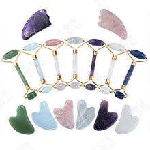 Load image into Gallery viewer, Gemmalina Rock N Roll Natural Gem Rollers and Gem Stones To Grow Young Gracefully HSM Vista Shops