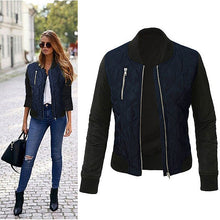 Load image into Gallery viewer, Chic Babe Bomber Jacket In Quilted Satin Vista Shops