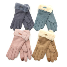 Load image into Gallery viewer, Chic Vibe Suede Smart Touch Gloves Vista Shops