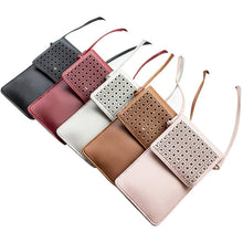 Load image into Gallery viewer, Multi Mini Transparent Phone And Credit Card Holder Cross Body Bag Vista Shops