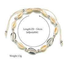 Load image into Gallery viewer, Ocean And Earth Cowrie Shell Statement Necklace Vista Shops