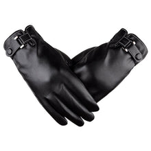 Load image into Gallery viewer, Autumn Warmth Stylish Vegan Leather Touch Smart Gloves Vista Shops