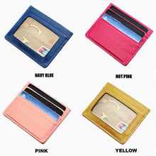 Load image into Gallery viewer, Skinny Mini RFID Safe Universal Minimal Wallet Vista Shops