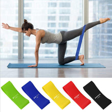 Load image into Gallery viewer, Flex And Stretch Set Of 5 Exercise Latex Bands Vista Shops