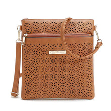 Load image into Gallery viewer, Blossomita Handbag With Cutout Flower Design Vista Shops