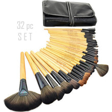 Load image into Gallery viewer, Sculptor 32 Piece High Quality Wooden Makeup Brush Set Vista Shops