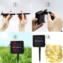 Load image into Gallery viewer, Mini Fiery 100 Lights Shine Like Firebugs With Solar Power 2/ Pak Vista Shops