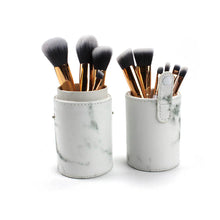 Load image into Gallery viewer, La Canica 10 In 1 Makeup Brush Set With Travel Friendly Container Vista Shops