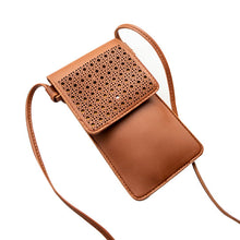 Load image into Gallery viewer, Multi Mini Transparent Phone And Credit Card Holder Cross Body Bag Vista Shops