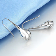 Load image into Gallery viewer, Intensity Tear Drop Hook Earrings Solid 925 Sterling Silver Vista Shops
