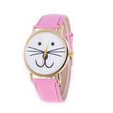Load image into Gallery viewer, Mr. Whiskers Cat Watches 9 lives And 9 colors Vista Shops