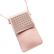 Load image into Gallery viewer, Multi Mini Transparent Phone And Credit Card Holder Cross Body Bag Vista Shops