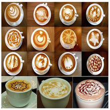 Load image into Gallery viewer, Latte Lover's Coffee Design Topper Tool In 2 Pak Vista Shops