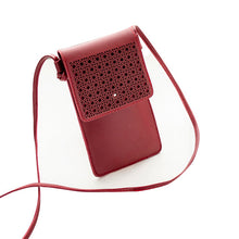 Load image into Gallery viewer, Multi Mini Transparent Phone And Credit Card Holder Cross Body Bag Vista Shops