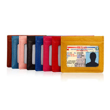 Load image into Gallery viewer, Skinny Mini RFID Safe Universal Minimal Wallet Vista Shops