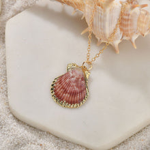 Load image into Gallery viewer, Heartbeats Seashell Necklace Set Of 3 Vista Shops