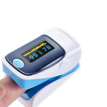 Load image into Gallery viewer, Fingertip Pulse Oximeter And Blood Oxygen Saturation Monitor With LED Display Vista Shops