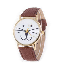 Load image into Gallery viewer, Mr. Whiskers Cat Watches 9 lives And 9 colors Vista Shops