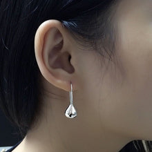 Load image into Gallery viewer, Intensity Tear Drop Hook Earrings Solid 925 Sterling Silver Vista Shops