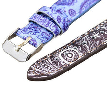 Load image into Gallery viewer, Pretty Patterns Watch With Henna Style Belt And Mandala Dial Vista Shops