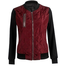 Load image into Gallery viewer, Chic Babe Bomber Jacket In Quilted Satin Vista Shops