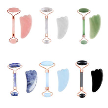 Load image into Gallery viewer, Gemmalina Rock N Roll Natural Gem Rollers and Gem Stones To Grow Young Gracefully HSM Vista Shops