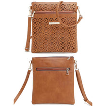 Load image into Gallery viewer, Blossomita Handbag With Cutout Flower Design Vista Shops