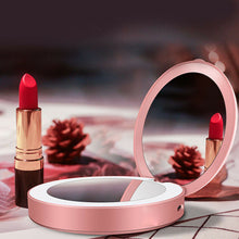 Load image into Gallery viewer, Compact Mirror With Portable Phone Charger Vista Shops