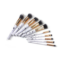 Load image into Gallery viewer, La Canica 10 In 1 Makeup Brush Set With Travel Friendly Container Vista Shops