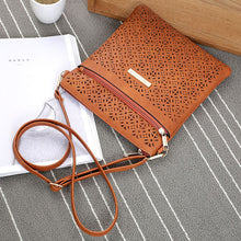 Load image into Gallery viewer, Blossomita Handbag With Cutout Flower Design Vista Shops