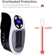 Load image into Gallery viewer, Personal Space Mini Heat Blaster With Remote Control Vista Shops