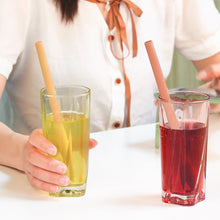Load image into Gallery viewer, Eco Safe 8 In 1 Silicon Reusable Straws For HOT/COLD Drinks Vista Shops
